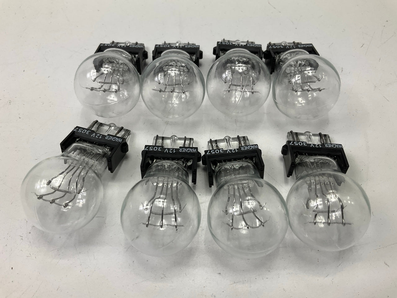 (8) Champion 3057 Tail Light Lamp Bulb, Made By Wagner