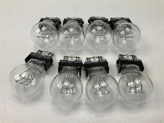 (8) Champion 3057 Tail Light Lamp Bulb, Made By Wagner