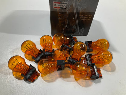 (10) Champion 3057NA Amber Turn Signal Parking Lamp Light Bulb