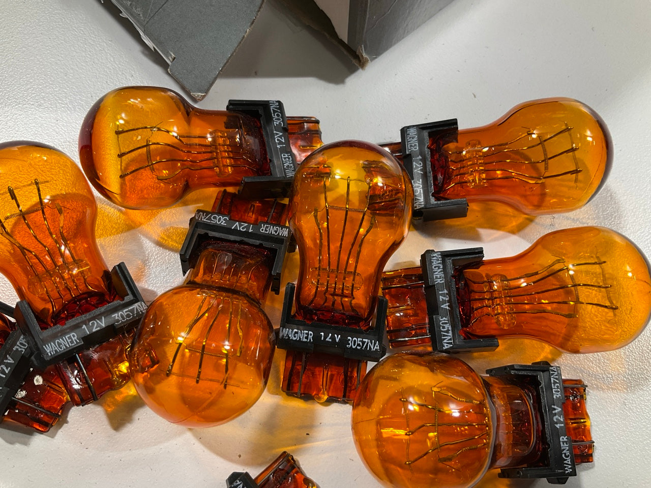 (10) Champion 3057NA Amber Turn Signal Parking Lamp Light Bulb