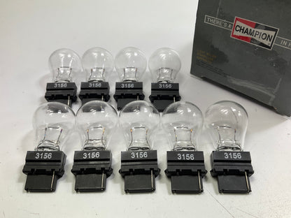 (9) Champion 3156 Back Up Light Lamp Bulb