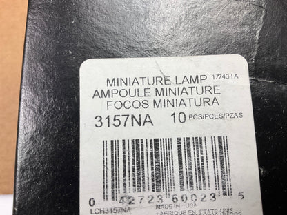 (8) Champion 3157NA Turn Signal Amber Light Lamp Bulb