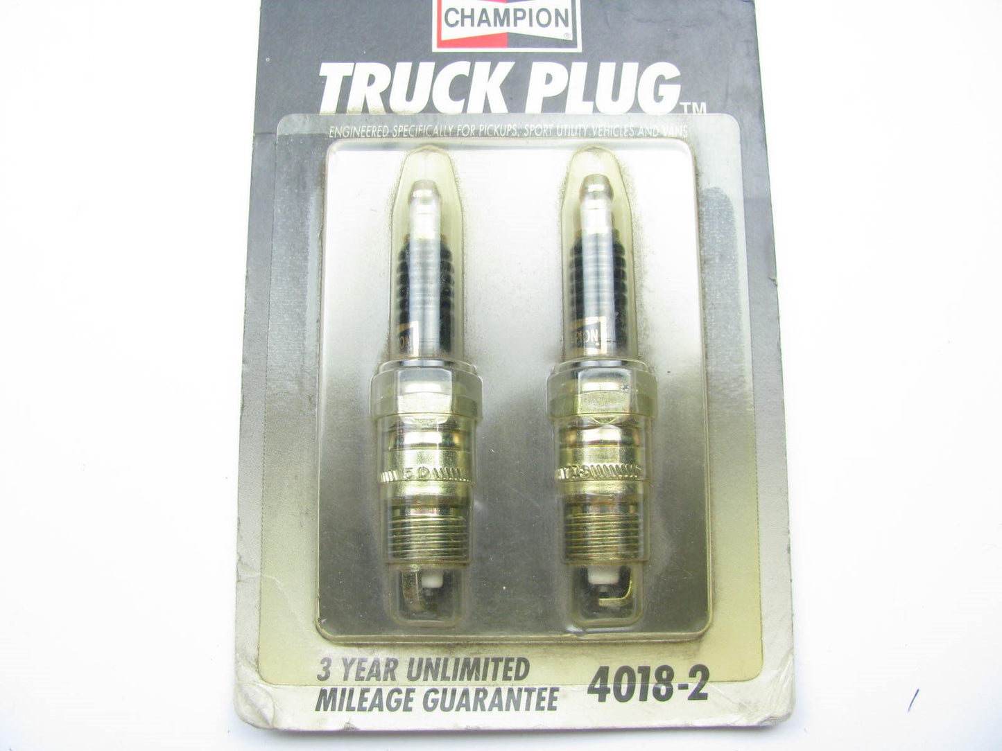 (2) Champion 4018 Truck Spark Plugs