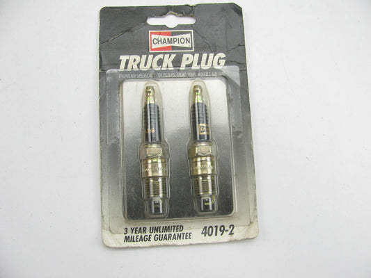 Champion 4019-2 Truck Ignition Spark Plugs - 2/Pack