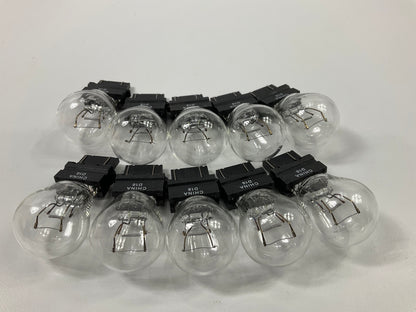PACK OF 10 - Champion 4057LL Tail Light Bulbs / Turn Signal Light Bulbs