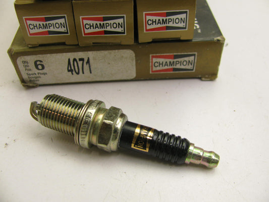 (6) Champion 4071 Spark Plugs