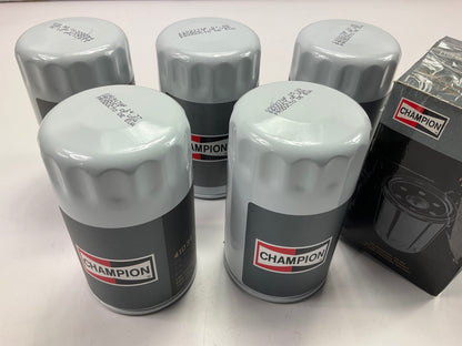 (5) Champion 41036T Engine Oil Filters