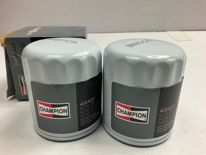 (2) Champion 41040T Engine Oil Filters