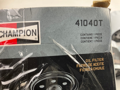 (6) Champion 41040T Engine Oil Filter