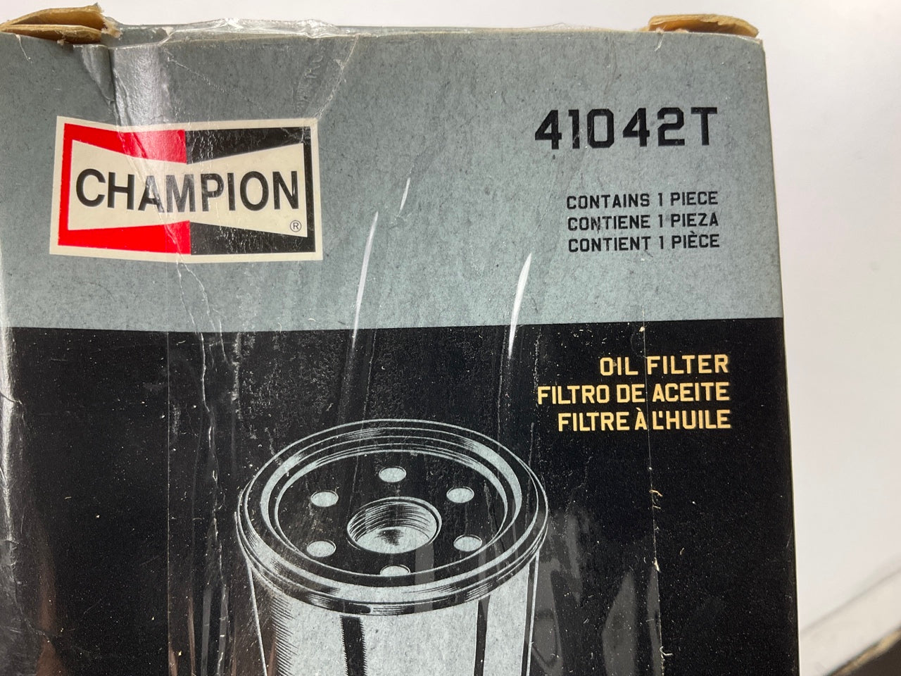 (2) Champion 41042T Engine Oil Filter