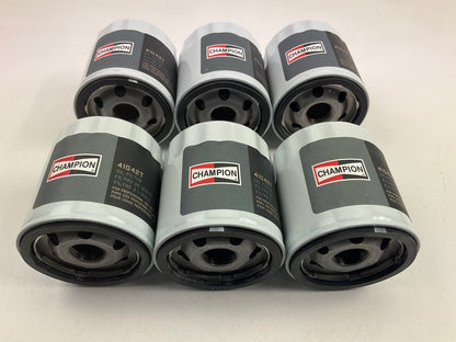 (6) Champion 41042T Engine Oil Filter