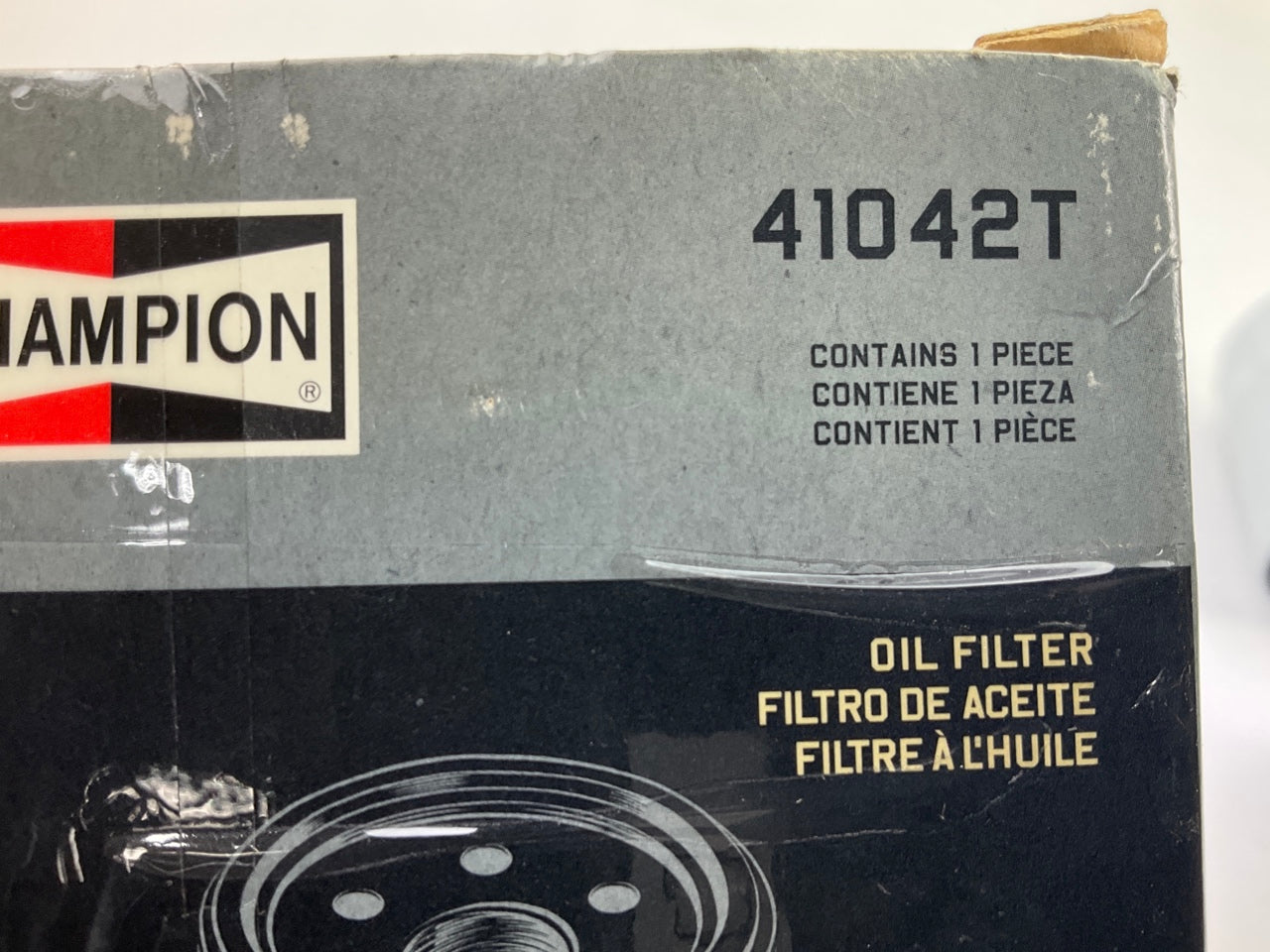 (6) Champion 41042T Engine Oil Filter