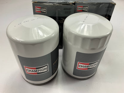 (2) Champion 41060T Engine Oil Filters