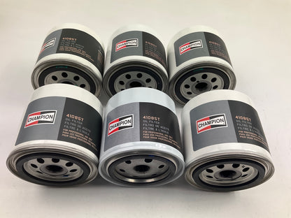 (6) Champion 41085T Engine Oil Filters