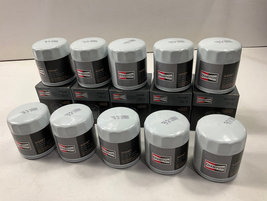 (10) Champion 41348T Engine Oil Filters