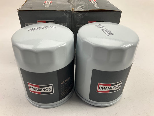 (2) Champion 41361T Engine Oil Filter