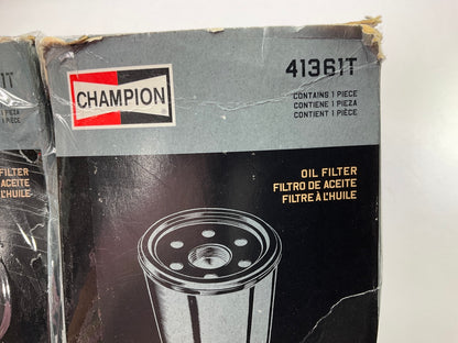 (4) Champion 41361T Engine Oil Filter