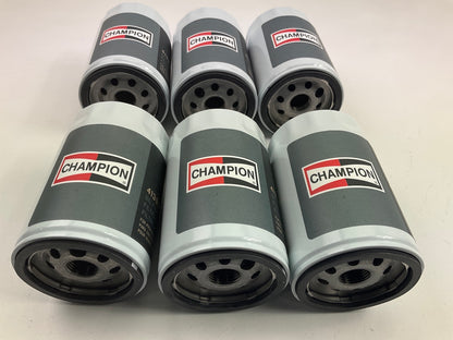 (6) Champion 41393T Engine Oil Filter