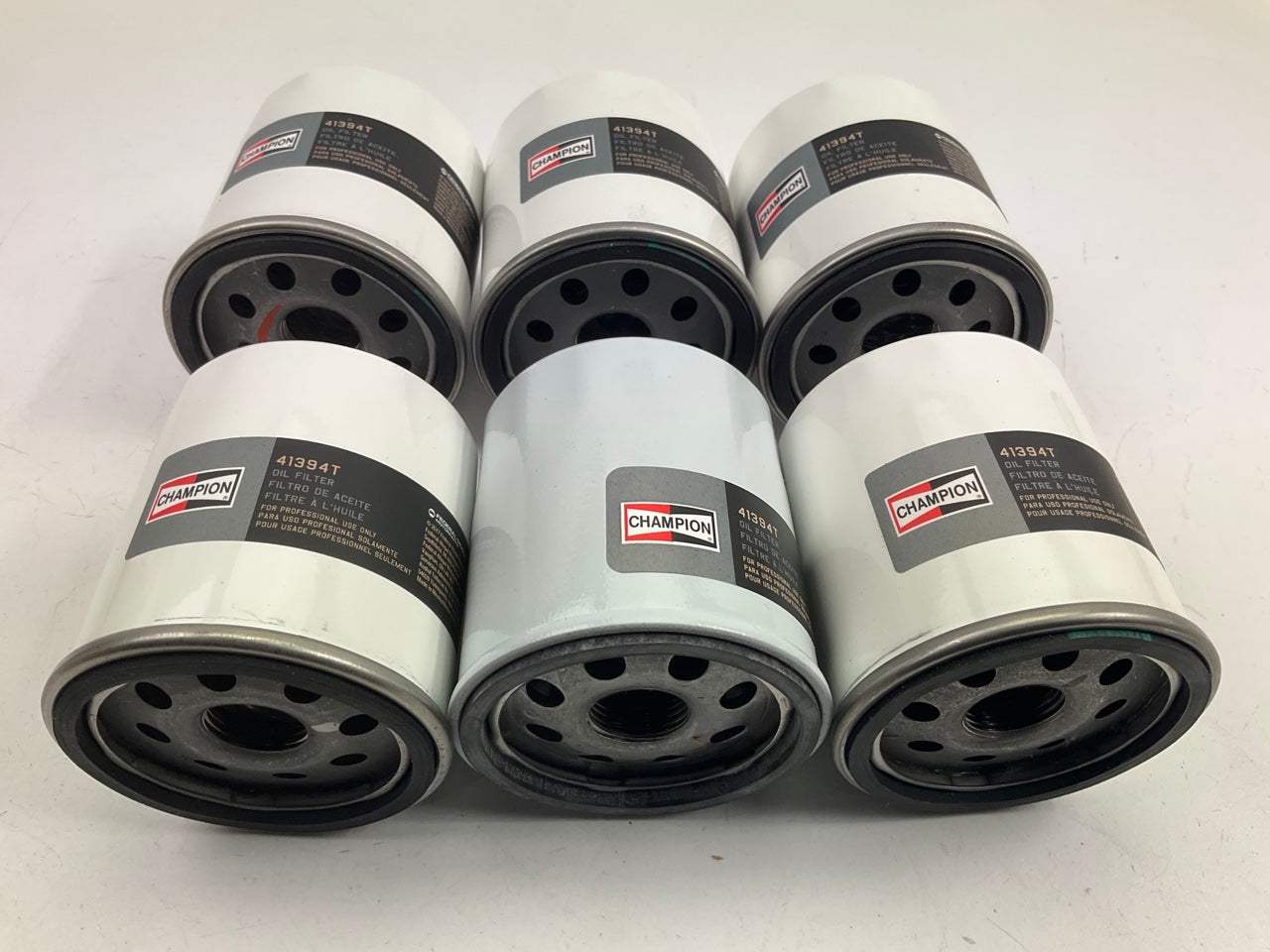 (6) Champion 41394T Engine Oil Filter