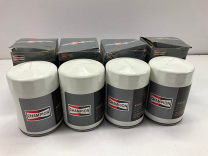 (4) Champion 41515T Engine Oil Filter