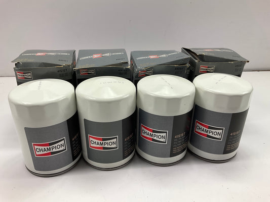 (4) Champion 41515T Engine Oil Filter