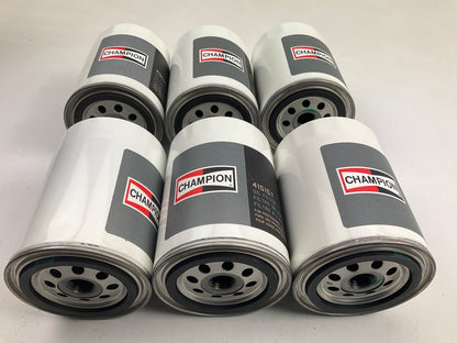 (6) Champion 41515T Engine Oil Filters