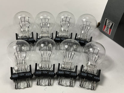 (8) Champion 4157LL Turn Signal Light Lamp Bulb, 4157