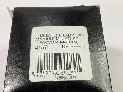 (8) Champion 4157LL Turn Signal Light Lamp Bulb, 4157