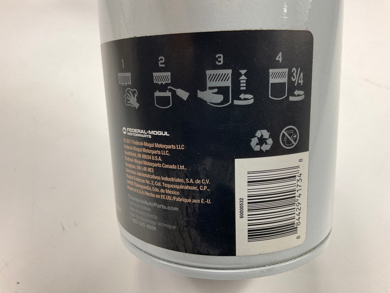 (2) Champion 41734T Engine Oil Filter