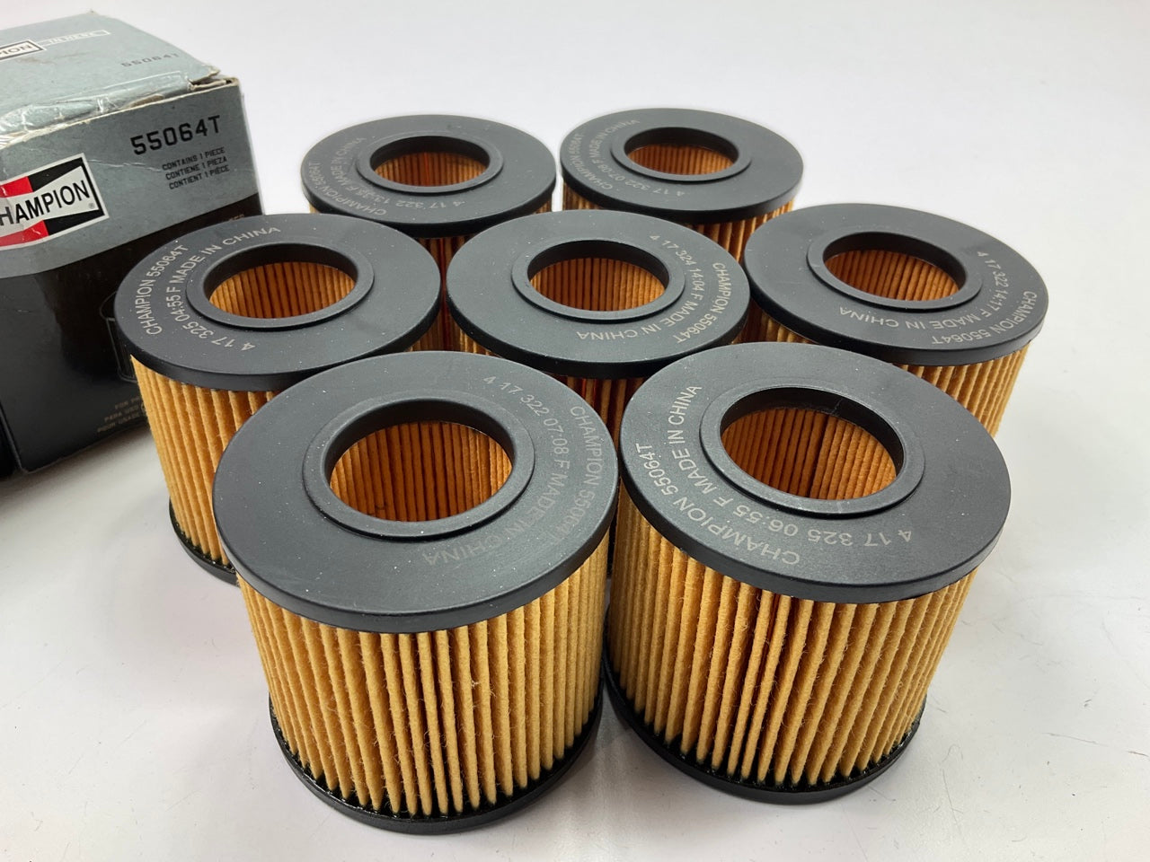 (7) Champion 55064T Engine Oil Filter