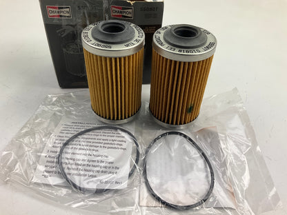 (2) Champion 55090T Engine Oil Filter