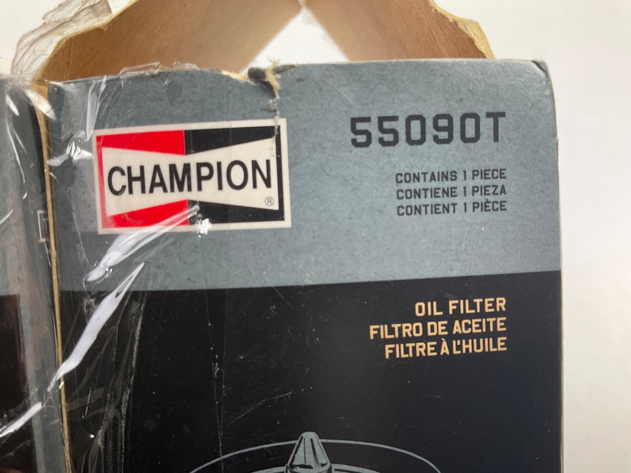 (2) Champion 55090T Engine Oil Filter