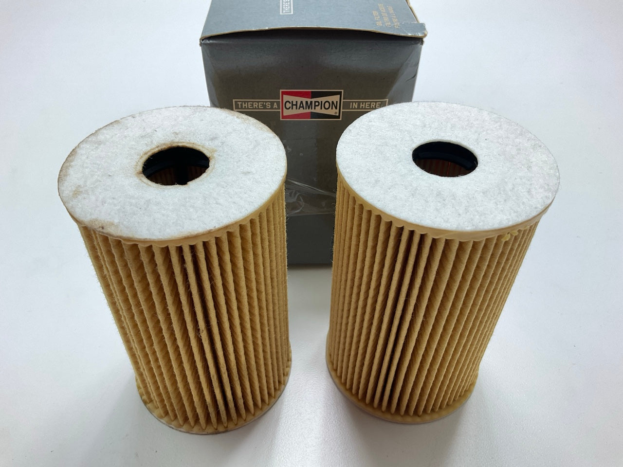 (2) Champion 55250T Engine Oil Filter