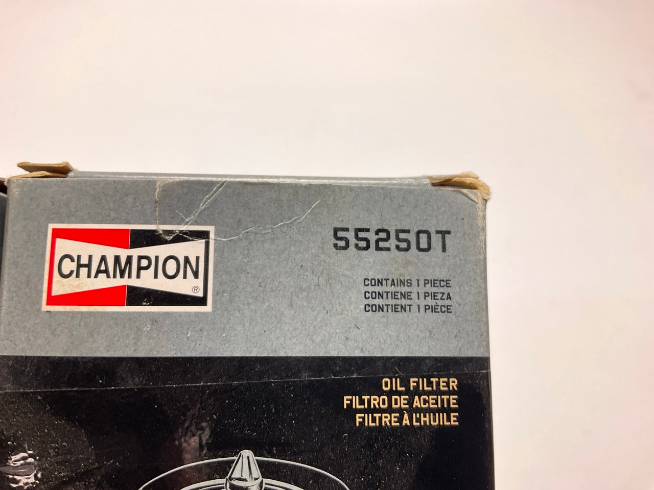 (2) Champion 55250T Engine Oil Filter