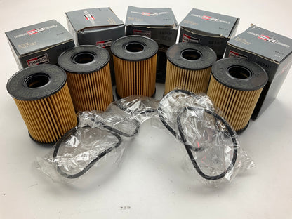 (5) Champion 55341T Oil Filter Replaces PO6162, 68102241AA, 68102241AA,