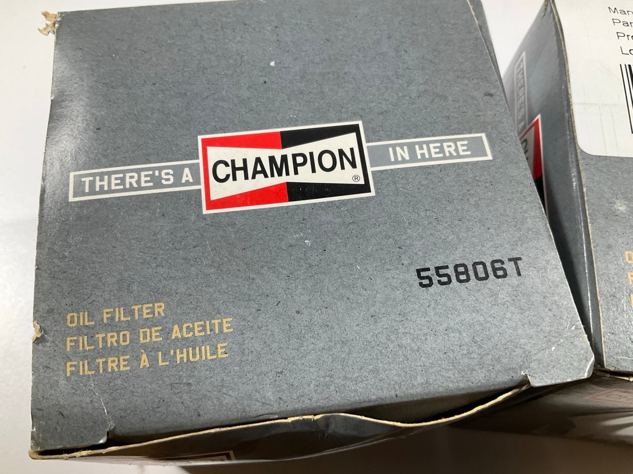 (2) Champion 55806T Engine Oil Filter