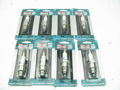 (48 PCS) Champion 5838 STAINLESS STEEL MARINE Spark Plugs L78V 14mm Thread 13/16