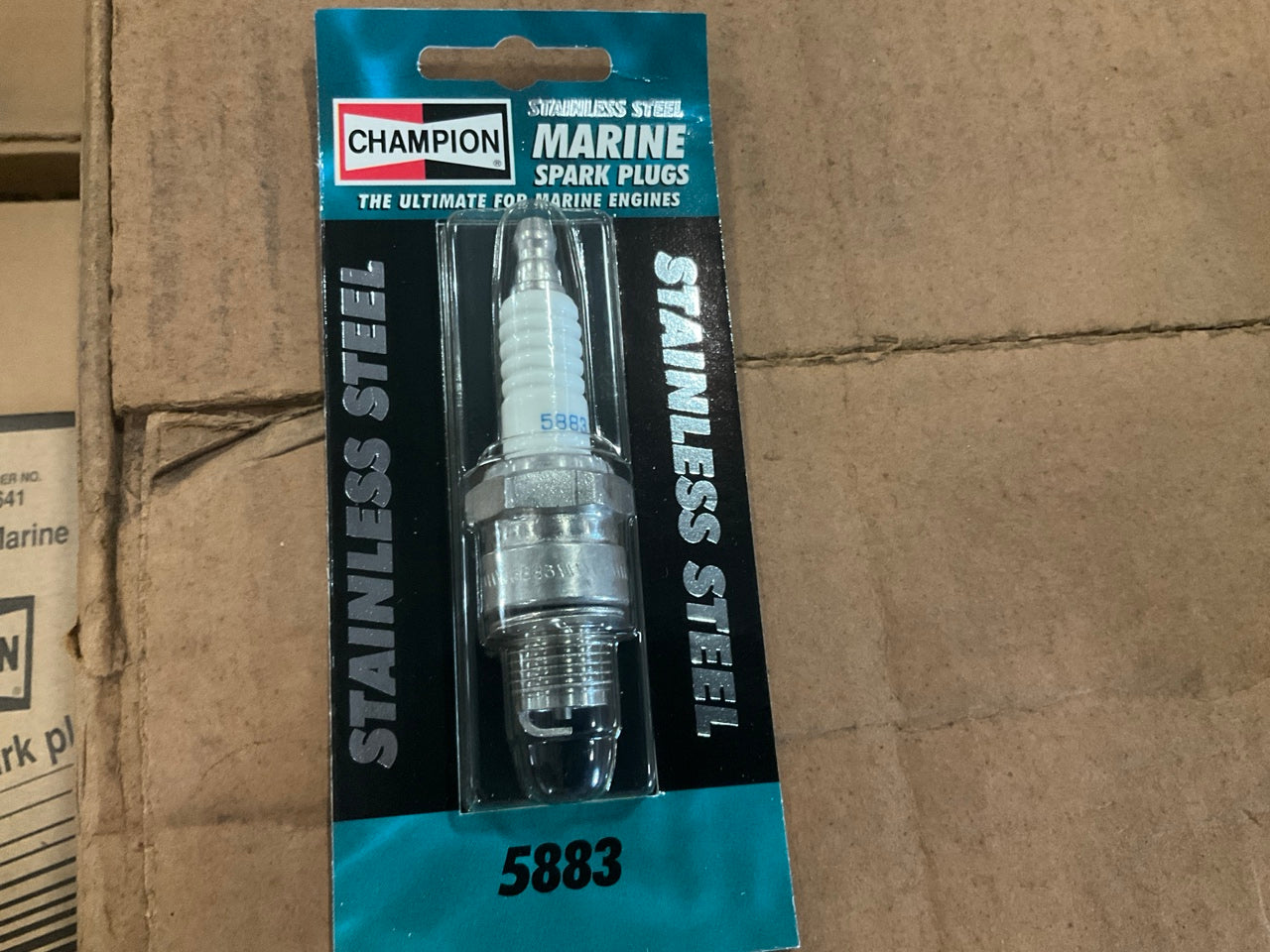 Wholesale Lot Of 6,816 Champion 5883 Stainless Steel Marine Spark Plugs