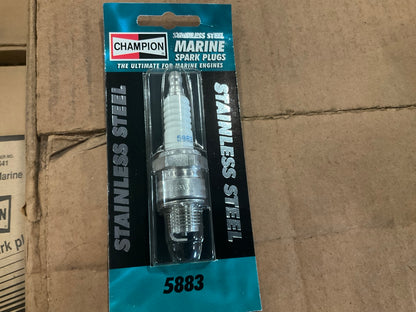 Wholesale Lot Of 6,816 Champion 5883 Stainless Steel Marine Spark Plugs