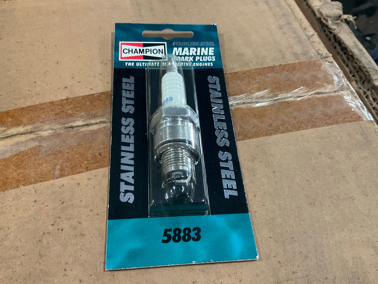 Wholesale Lot Of 6,311 Champion 5883 Stainless Steel Marine Spark Plugs