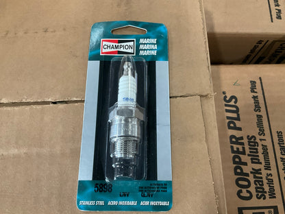 Wholesale Lot Of 5,295 Champion 5898 Stainless Steel Marine Spark Plugs
