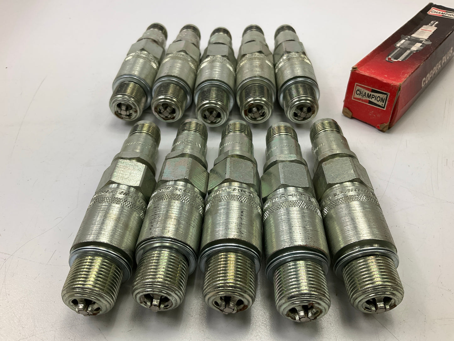 10 Plugs - Champion 635 / RHW78N Large Industrial Spark Plug