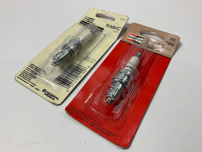 (2) Champion 810C Small Engine Spark Plugs RA8HC Replaces: D6EA