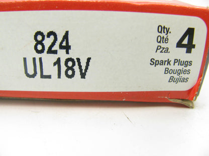 (4) Champion 824 Ignition Spark Plugs - Copper Plus UL18V 2892 SF10