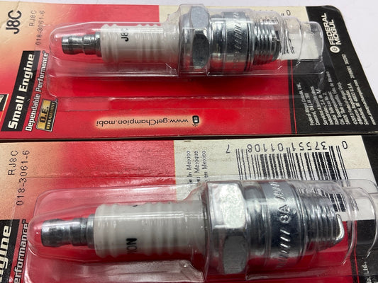 (2) Champion 841-1 / J8C Small Engine Spark Plugs  B6S, RJ8C, J8C, 759-3339