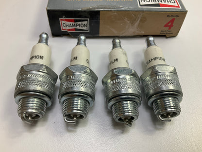 (4) Champion 861 Copper Plus Non-Resistor Spark Plugs - J19LM