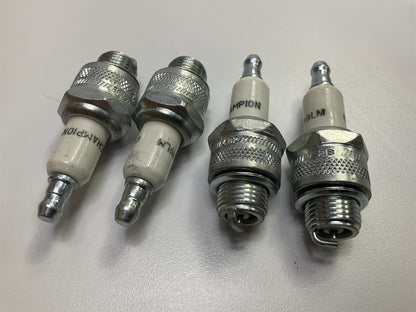 (4) Champion 861 Copper Plus Non-Resistor Spark Plugs - J19LM