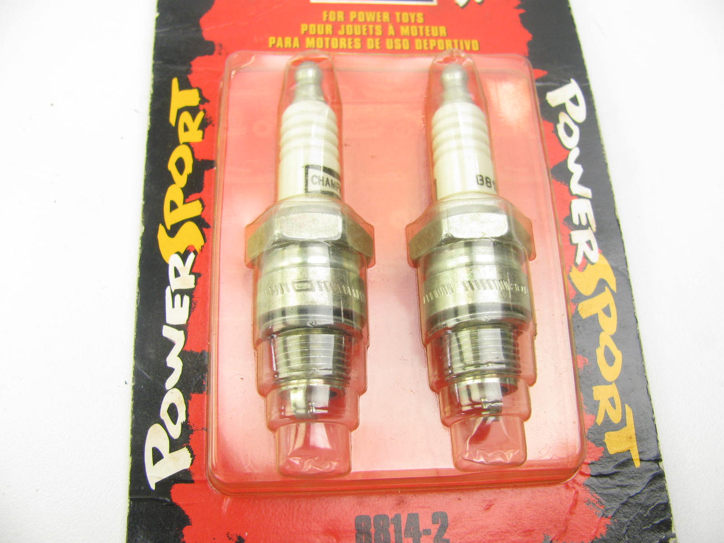 Champion 8814-2 Power Sport Ingition Spark Plugs - Pack Of 2