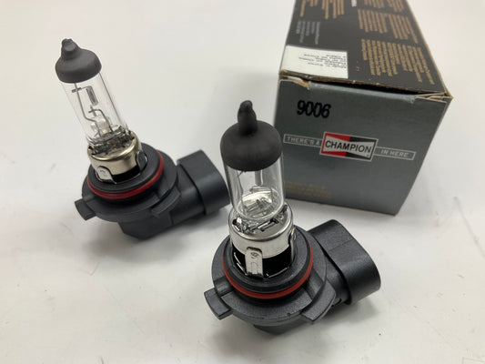 (2) Champion 9006 Headlight Headlamp Lamp Light Bulbs
