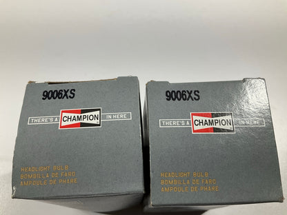 (2) Champion 9006XS Low Beam Headlamp Light Bulbs, Made By Wagner, 9006 Bulb